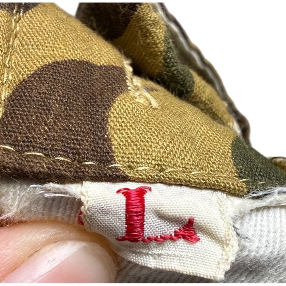 Vintage Frog Skin Camo Fatigue Pants Mens L Duck Military Lightweight‎ Hong Kong